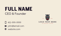 Tribal Maori Mask Business Card Preview