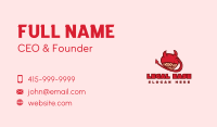Naughty Devil Fashion Business Card Image Preview