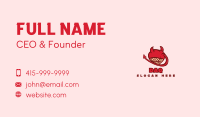 Naughty Devil Fashion Business Card Image Preview