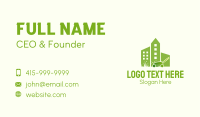 Lawn Mower Building Business Card Image Preview