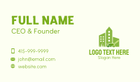 Lawn Mower Building Business Card Preview