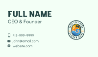 Beach Wave Resort Business Card Image Preview