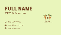 Organic Tree House Business Card Image Preview