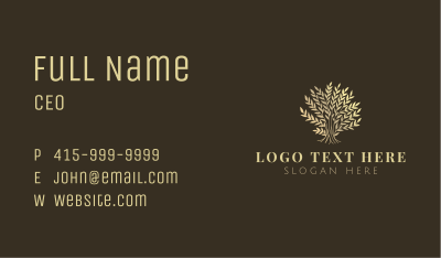 Golden Tree Agriculture Business Card Image Preview