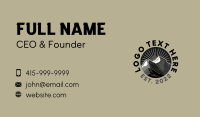 Outdoor Mountain Badge  Business Card Design