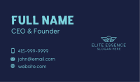 Navy Wing House Business Card Design