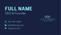 Navy Wing House Business Card Design