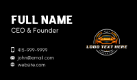 Detailing Car Polishing Business Card Preview