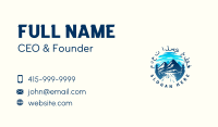 Mountain River Environment Business Card Image Preview