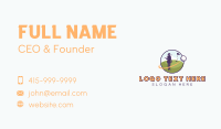 Female Golf Player Business Card Image Preview