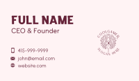 Feminine Beauty Spa Business Card Image Preview