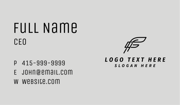 Express Freight Shipping Business Card Design Image Preview
