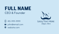 Hipster Sailor Mustache  Business Card Image Preview