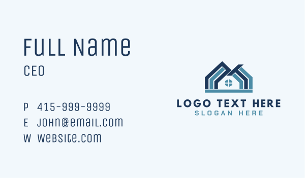 Town House Roofer Business Card Design Image Preview