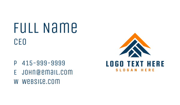 House Roofing Architecture Business Card Design Image Preview
