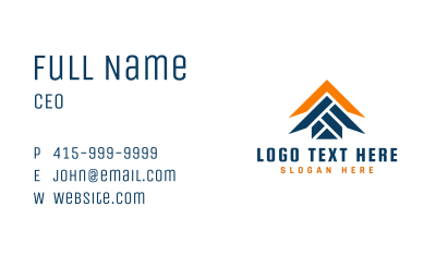 House Roofing Architecture Business Card Image Preview