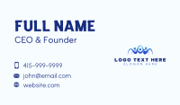 People Organization Foundation Business Card Design