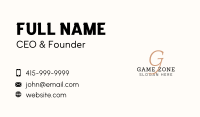 Fashion Designer Letter Business Card Image Preview