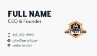 Football Sports Helmet Business Card Design