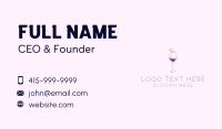 Wine Cocktail Bar Business Card Image Preview