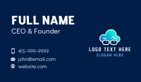 Web Geek Cloud Business Card Preview