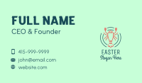 Seafood Lobster Plate Business Card Image Preview