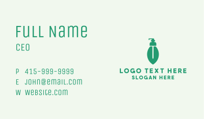 Eco Friendly Soap Business Card Image Preview