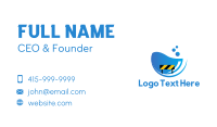 Water Hazard Sign Business Card Image Preview