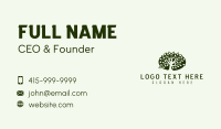 Eco Landscaping Tree Business Card Image Preview