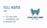 Angel Wrench Repairman Business Card Image Preview