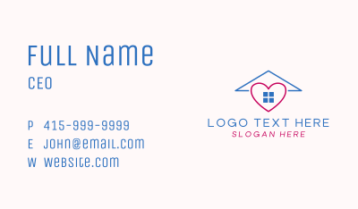 Heart Home Realty Business Card