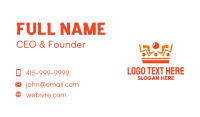 Bolt Crown Business Card Design