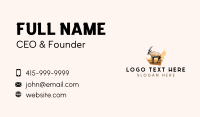 Wild Arabian Oryx  Business Card Design