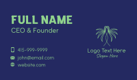 Indoor Palm Plant  Business Card Image Preview