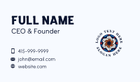 United Kingdom Daffodil Flower Business Card Preview
