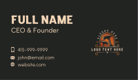 Hammer Builder Construction Business Card Image Preview
