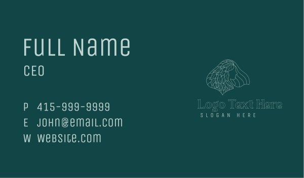 Lady Hair Natural Wellness Business Card Design Image Preview