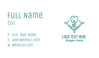 Dental Tooth Flower Business Card Image Preview