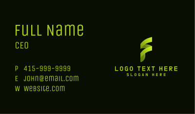 Digital Gradient Advertising Firm Business Card Image Preview