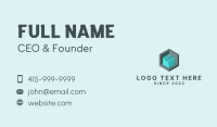 Software Programming Cube Business Card Preview