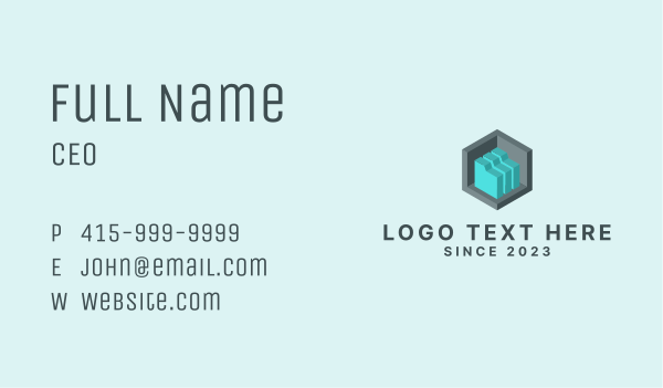 Software Programming Cube Business Card Design Image Preview
