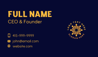 People Community Support Business Card Design