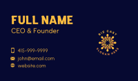 People Community Support Business Card Design
