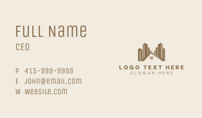 Property Realtor Building Business Card Image Preview