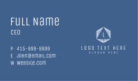 Hexagon Tech Software Programmer Business Card Image Preview