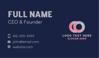 Business Loop Startup Business Card Image Preview