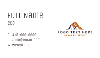 Housing Property Village Business Card Image Preview