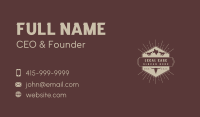 Texas Ranch Rodeo Business Card Image Preview