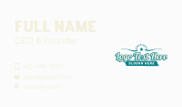 Vintage Sports Wordmark Business Card Image Preview