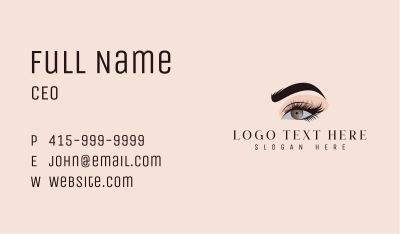 Beauty Eye Cosmetics Business Card Image Preview